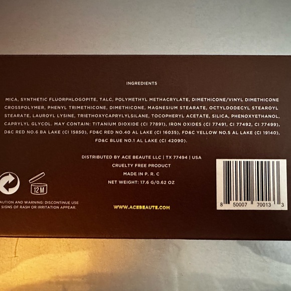 Ace Beaute | Bronzing Palette | BNIB - Picture 2 of 3